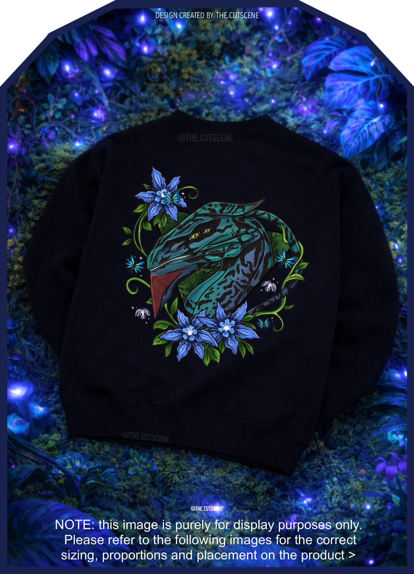 Spirit of the banshee - ( Blue ) Essential Heavyweight Crewneck Sweatshirt