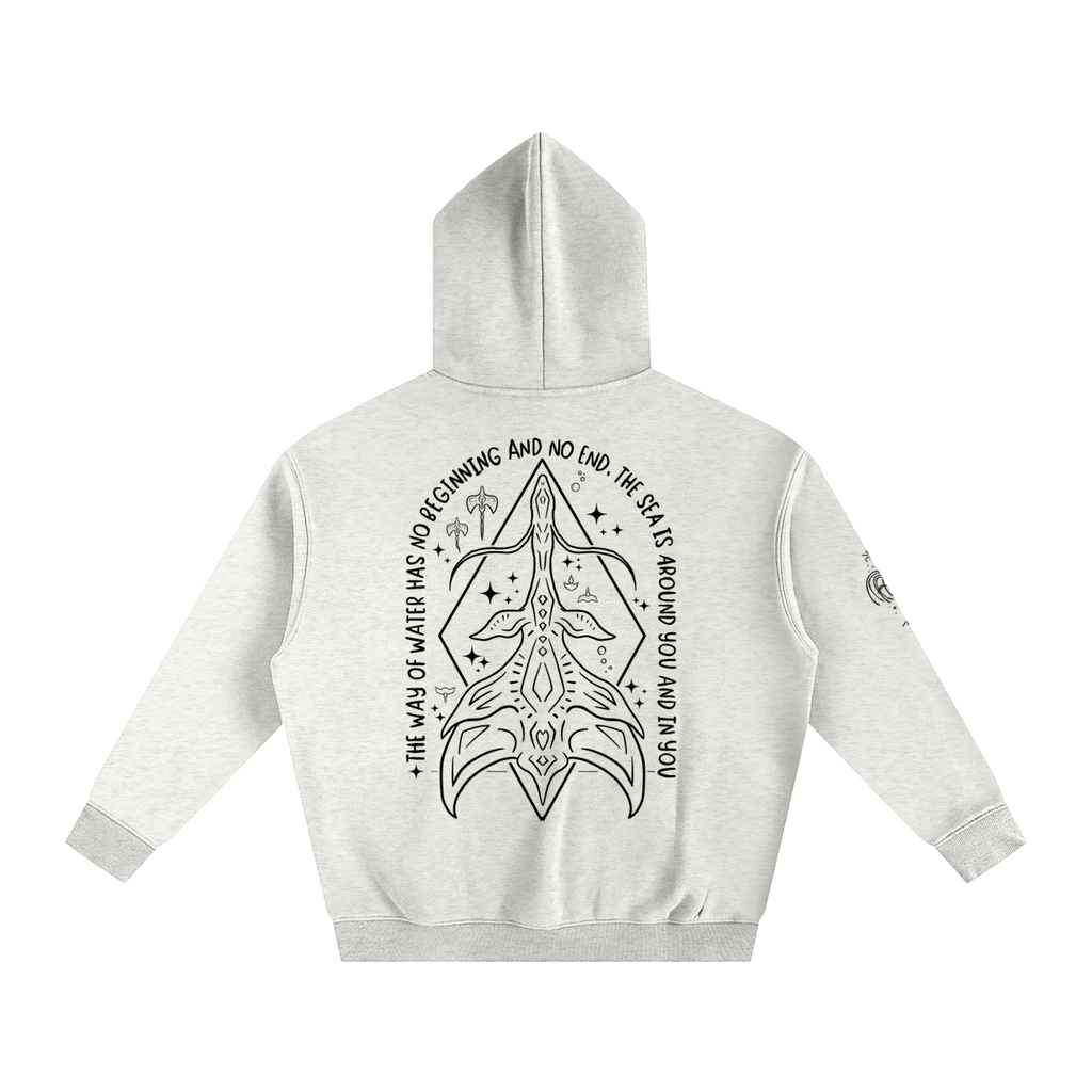 First Bond - Lighter Colours ) Oversized Fleece Hoodie