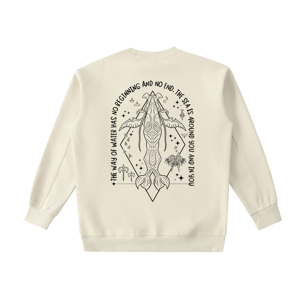 Spirit sibling - ( Darker design ) Essential Heavyweight Crewneck Sweatshirt