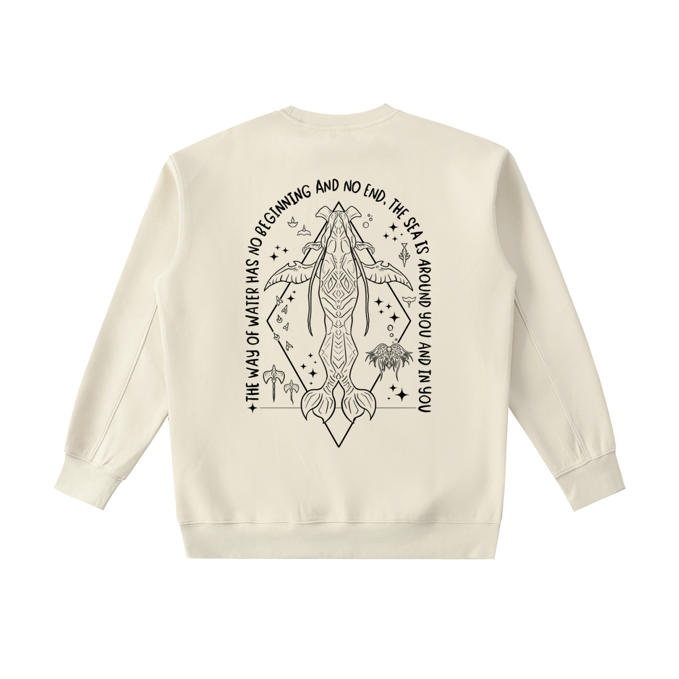 Spirit sibling - ( Darker design ) Essential Heavyweight Crewneck Sweatshirt