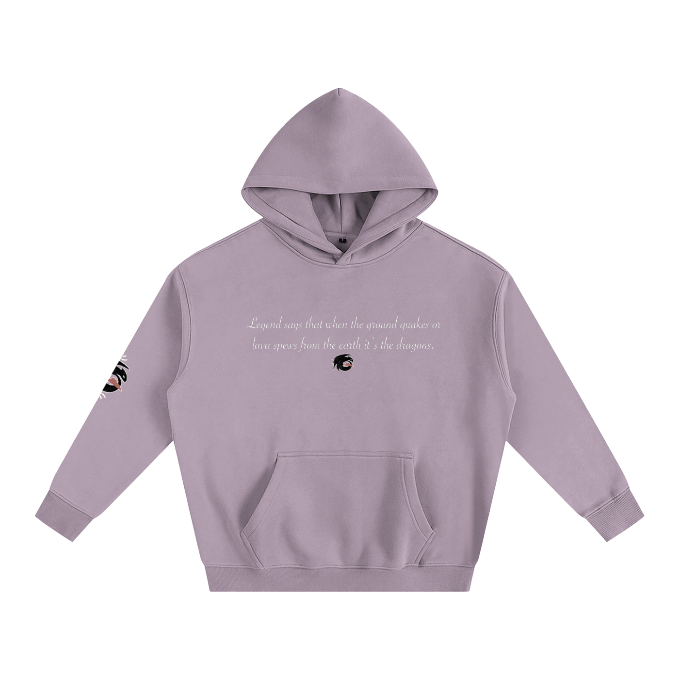 Midnight Bond - Oversize Fleeced Hoodie