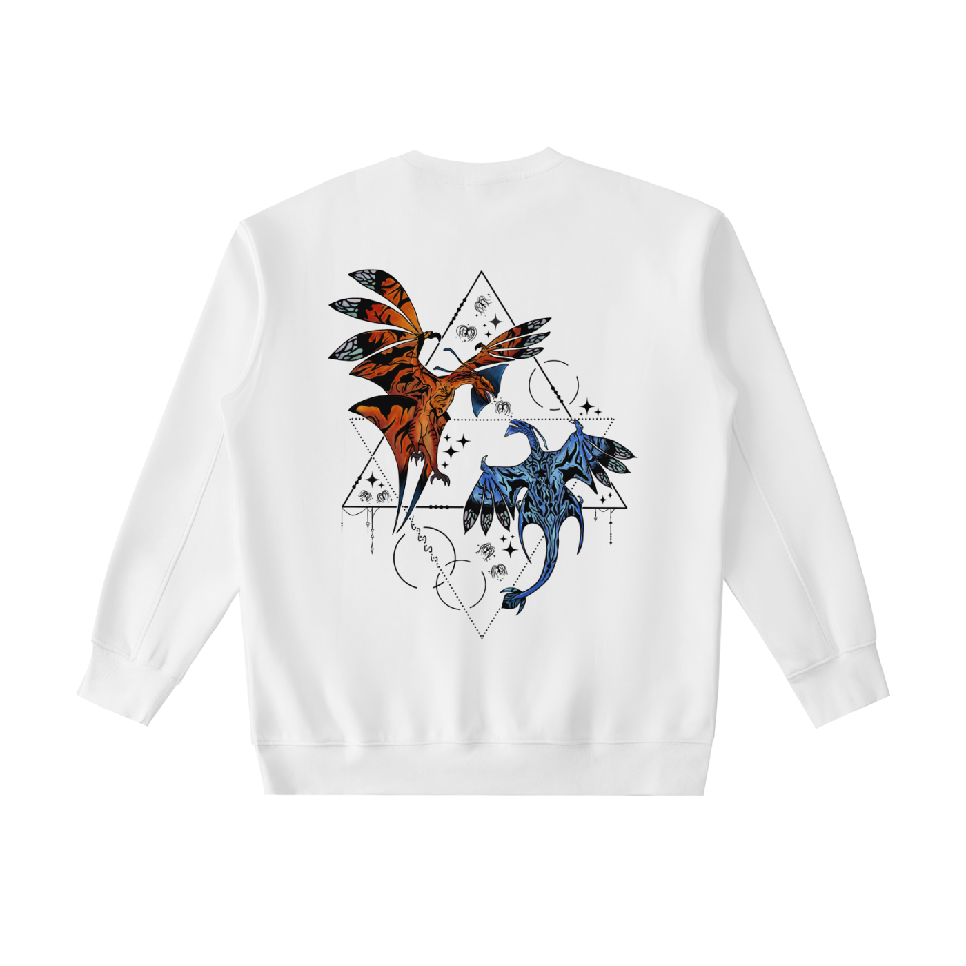 Wings of the first bond - ( Darker design ) Essential Heavyweight Crewneck Sweatshirt