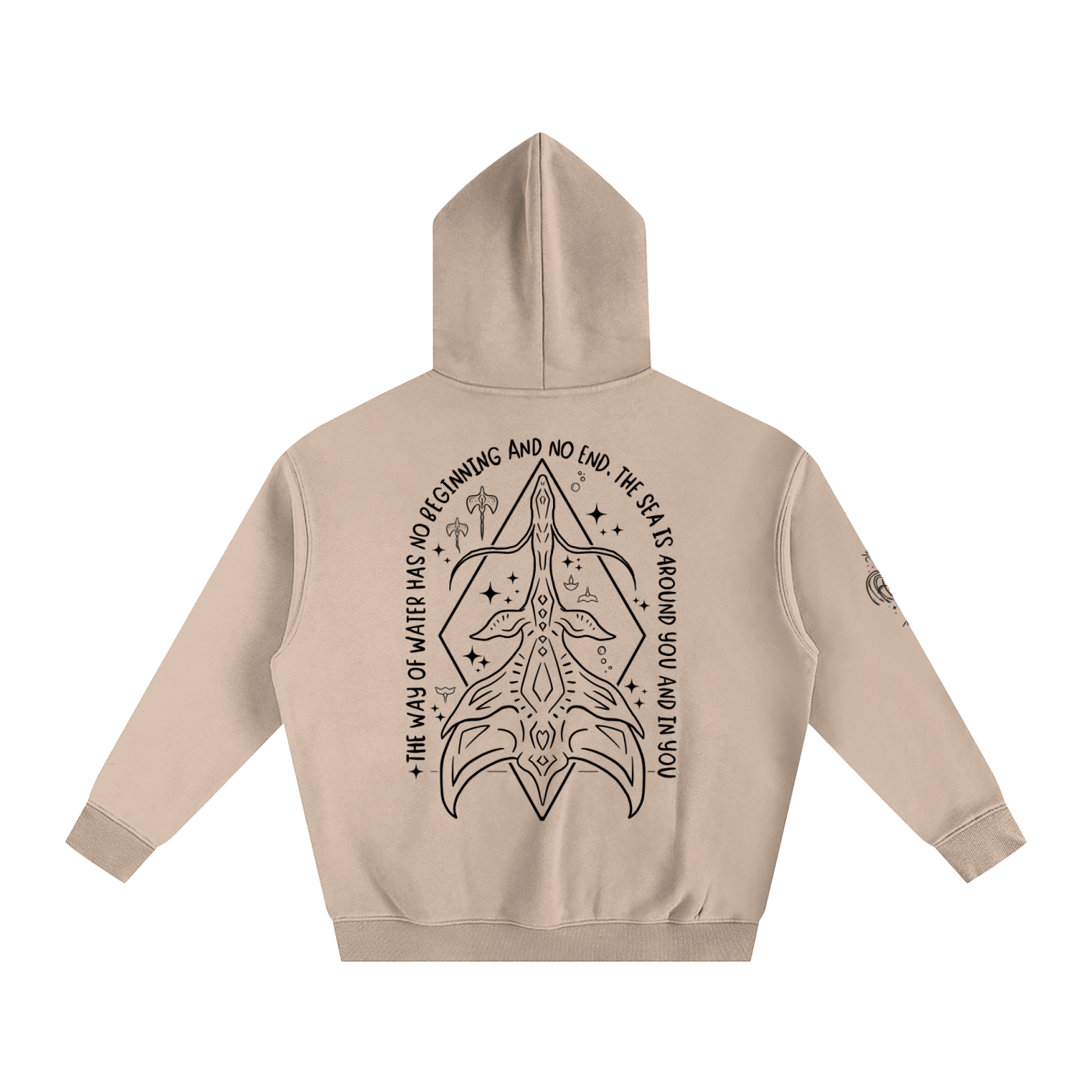First Bond - Lighter Colours ) Oversized Fleece Hoodie