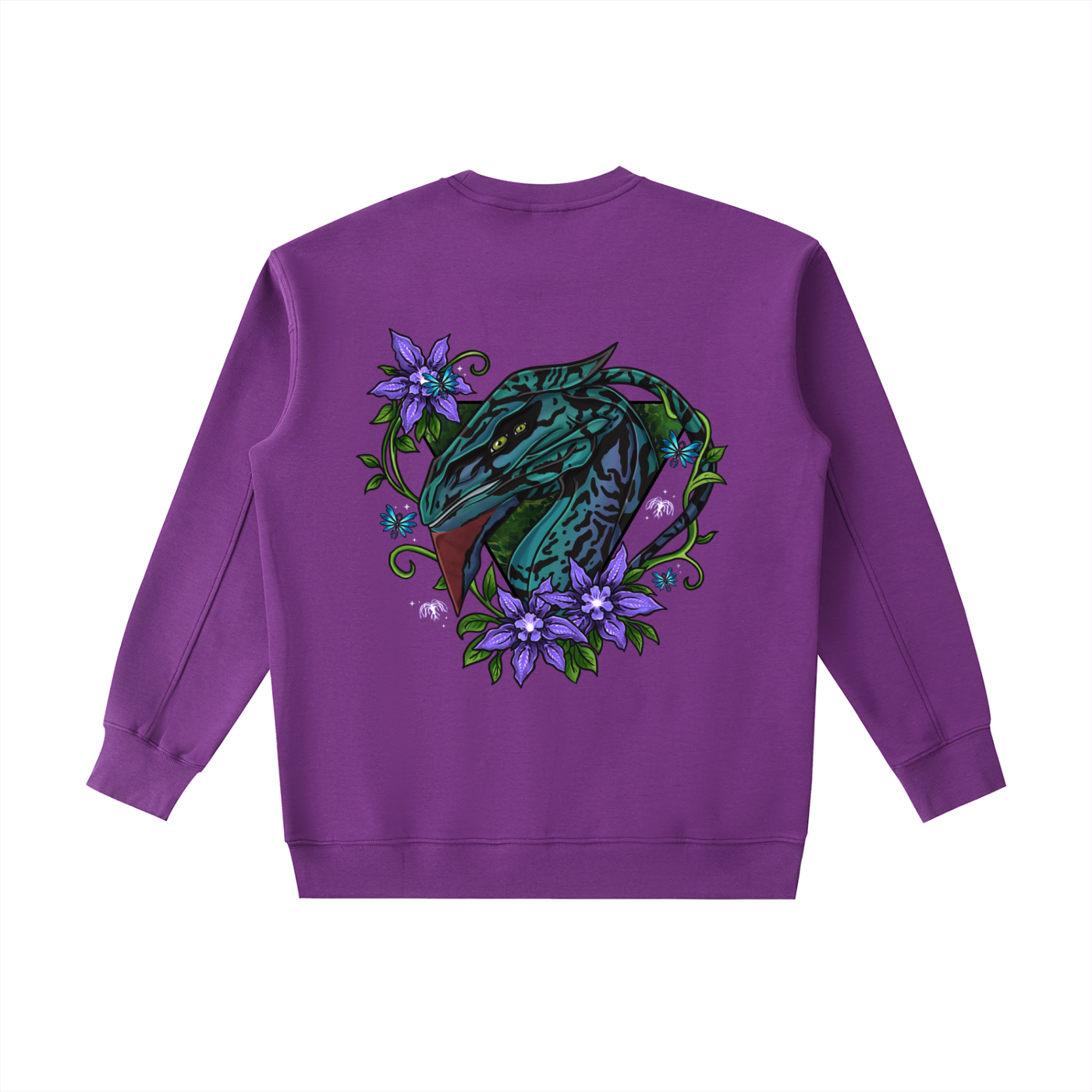 Spirit of the banshee - ( purple ) Essential Heavyweight Crewneck Sweatshirt