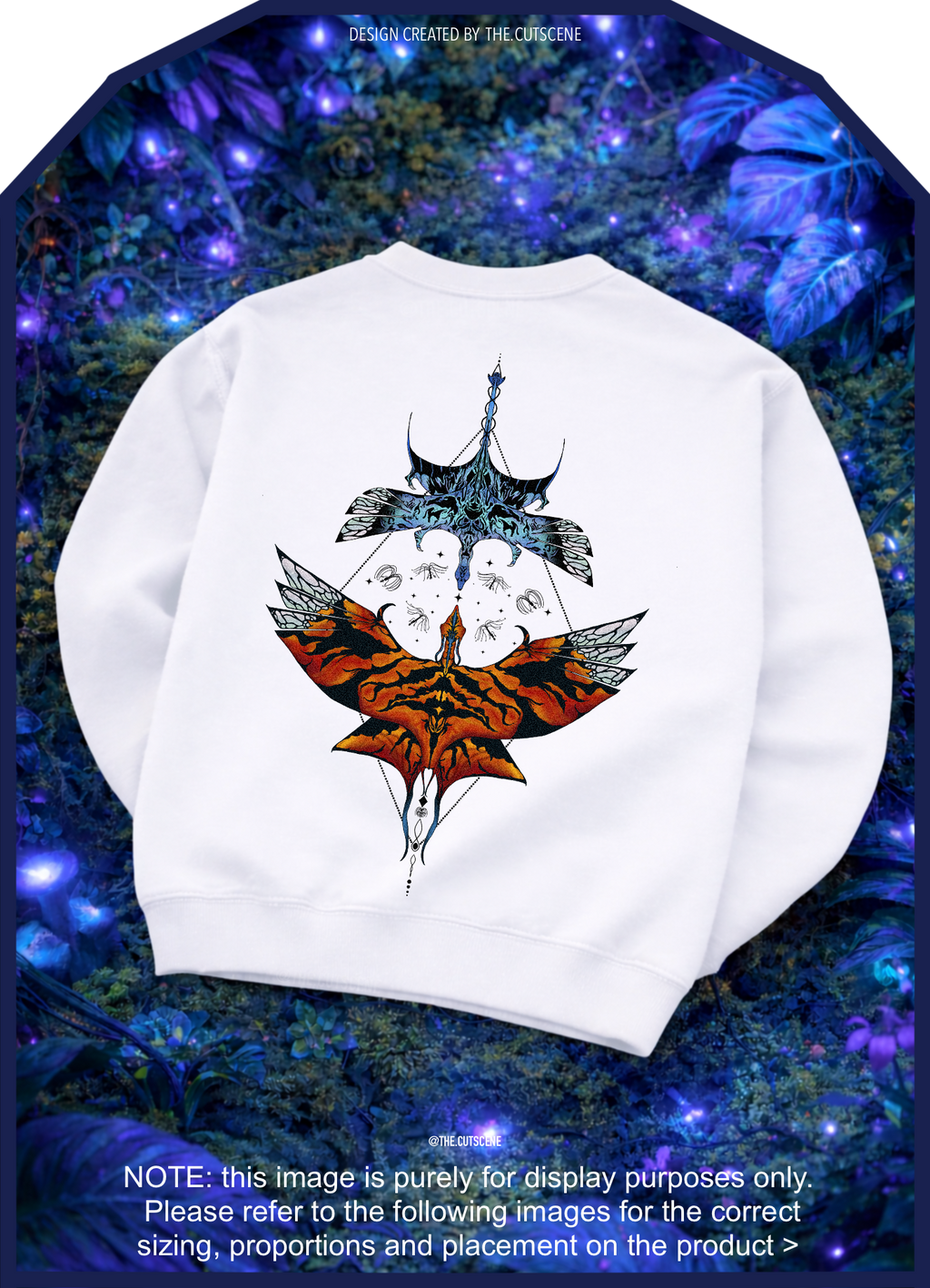 Aerial Convergence - ( darker Design)  Essential Heavyweight Crewneck Sweatshirt