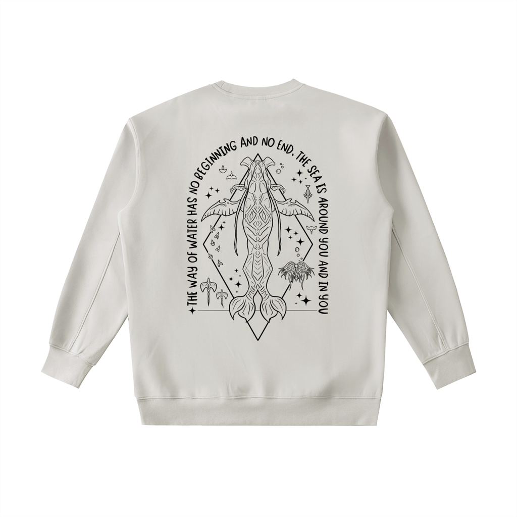 Spirit sibling - ( Darker design ) Essential Heavyweight Crewneck Sweatshirt