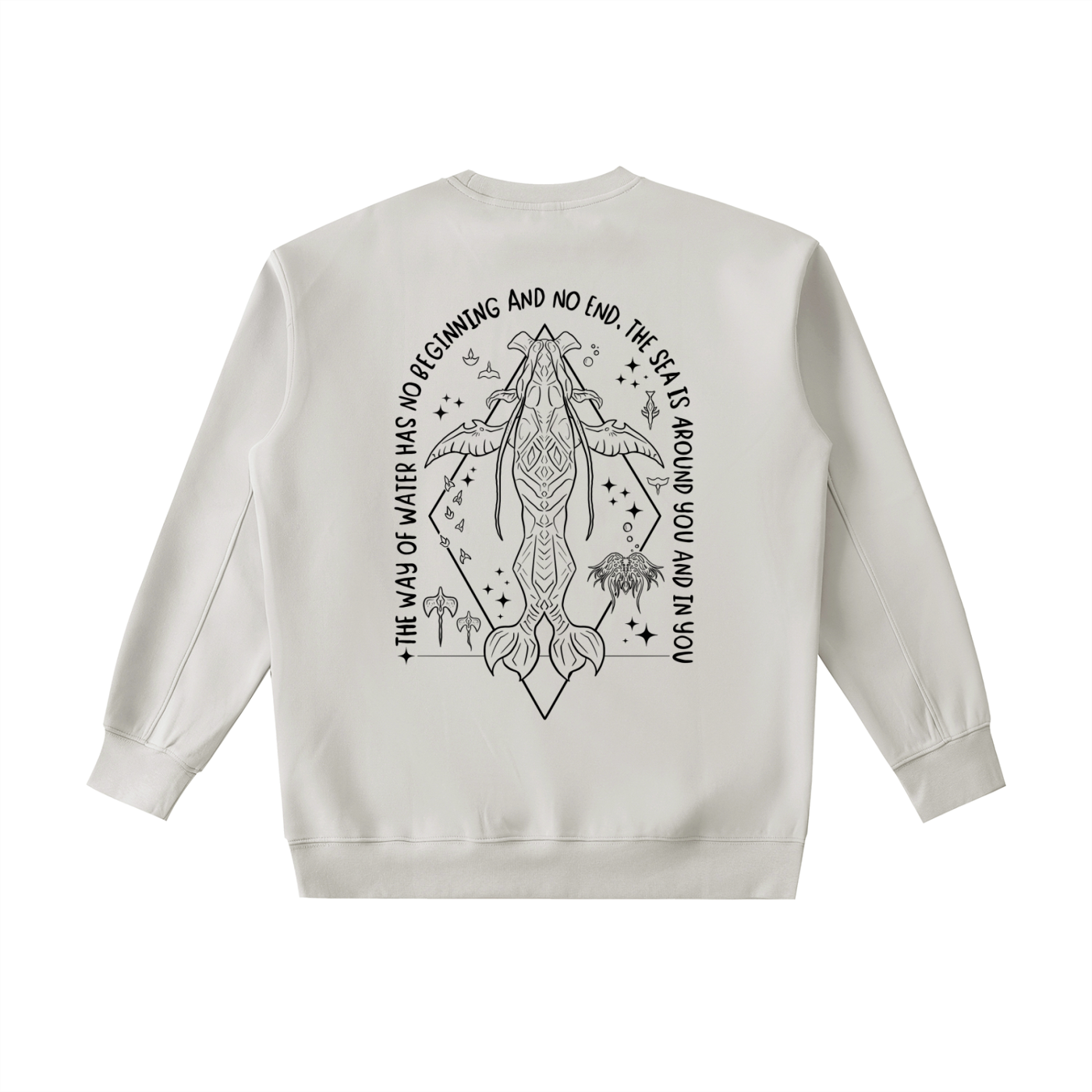 Spirit sibling - ( Darker design ) Essential Heavyweight Crewneck Sweatshirt