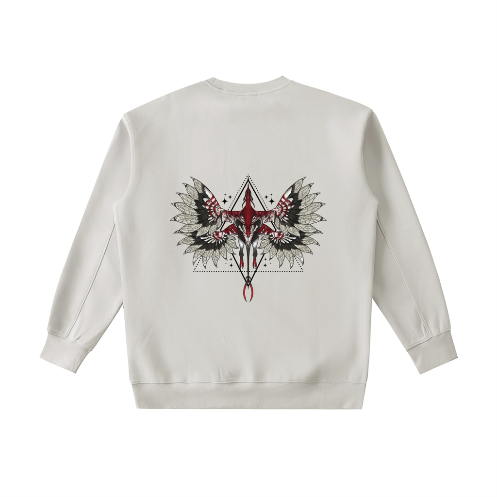 Beast Within The Shadow - ( darker design ) Essential heavyweight Crewneck sweatshirt