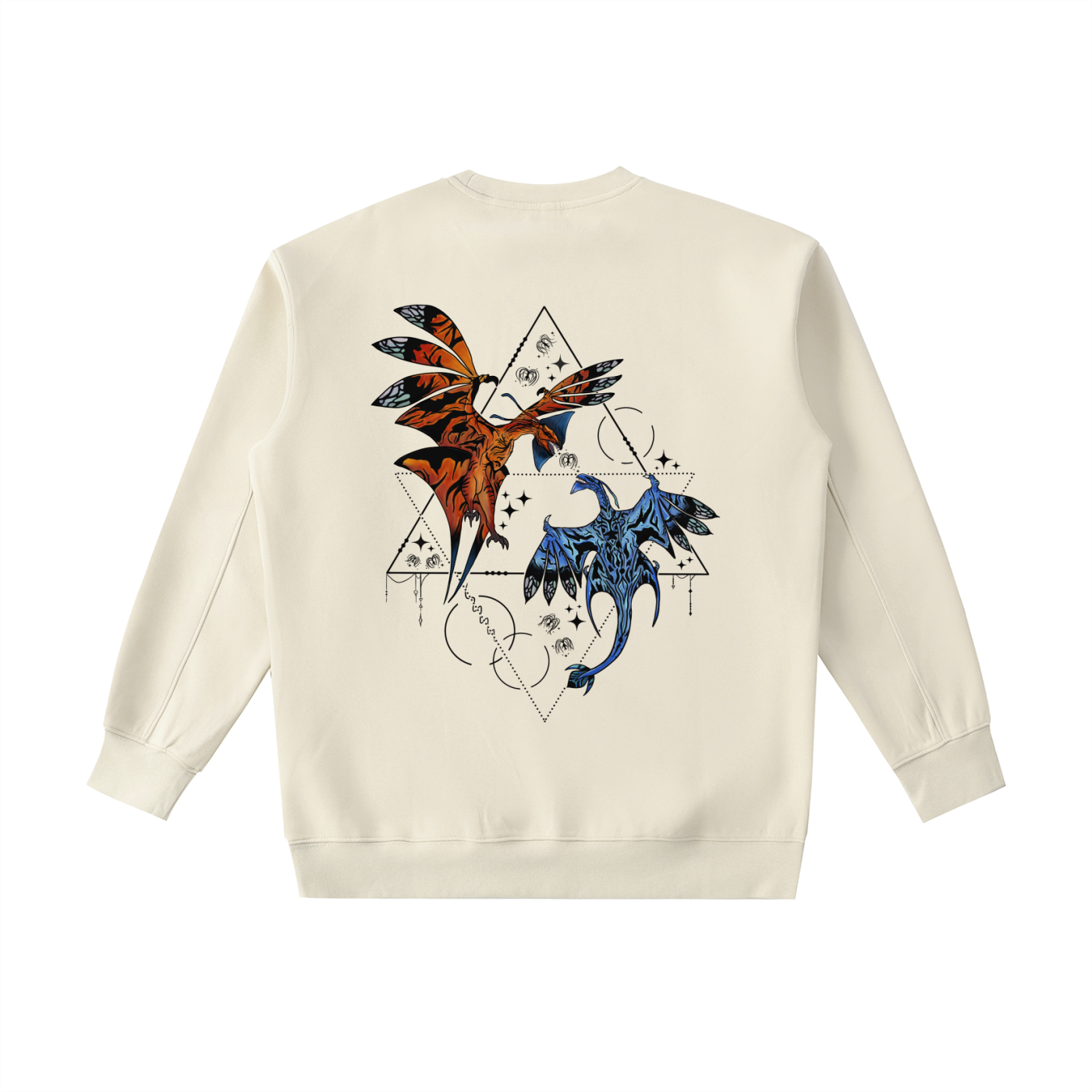 Wings of the first bond - ( Darker design ) Essential Heavyweight Crewneck Sweatshirt