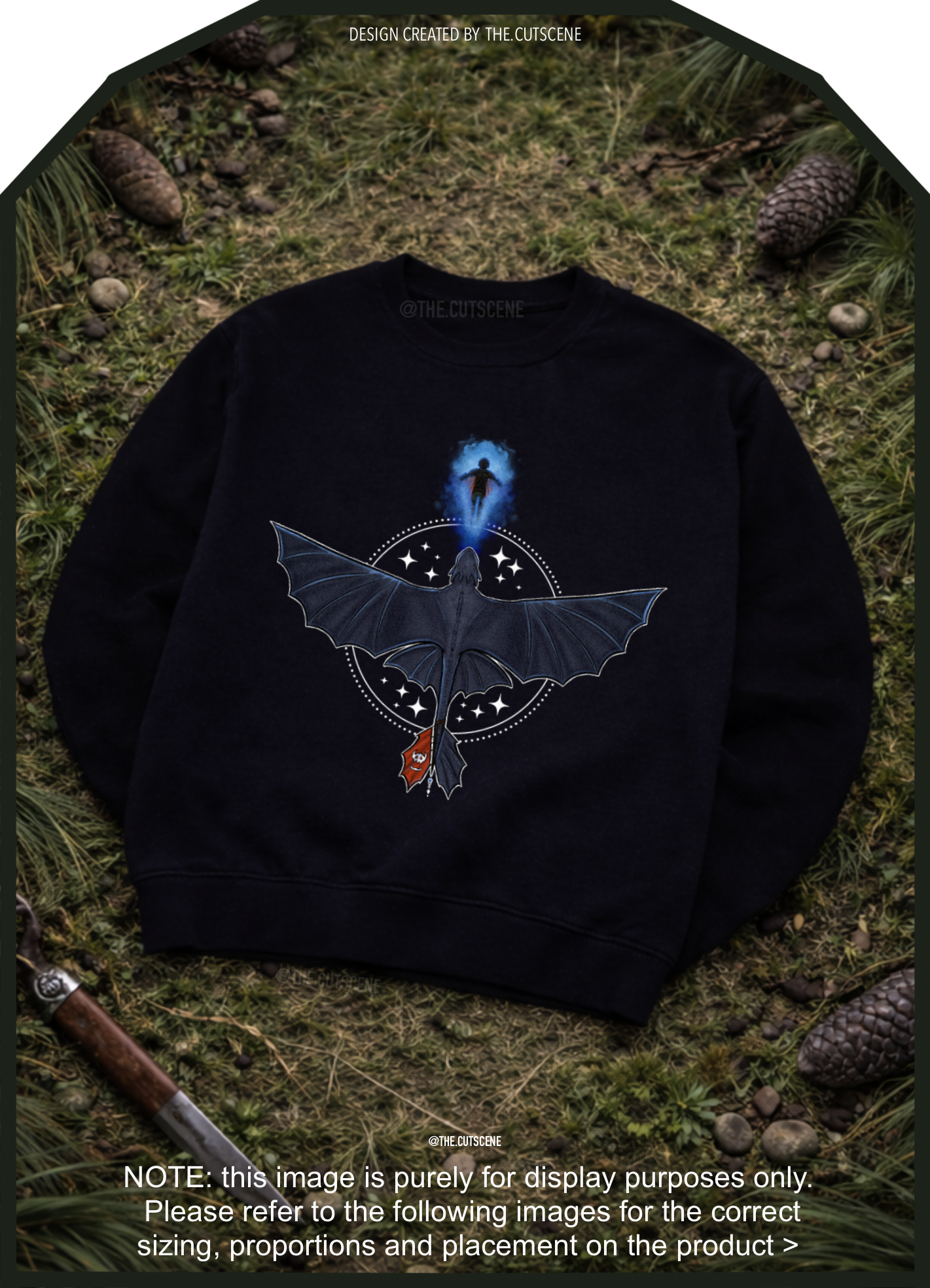 Midnight Bond - Essential Heavyweight Crewneck Sweatshirt