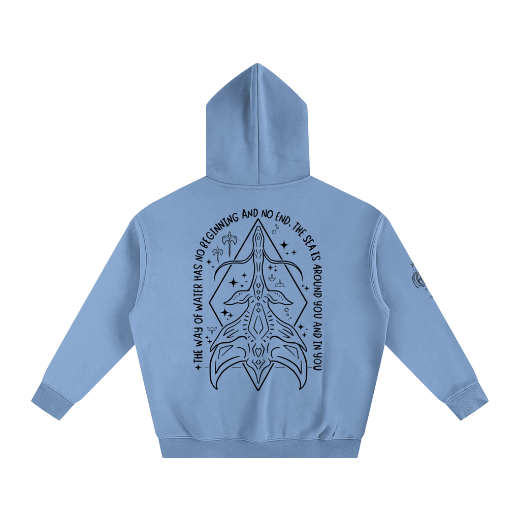 First Bond - Lighter Colours ) Oversized Fleece Hoodie