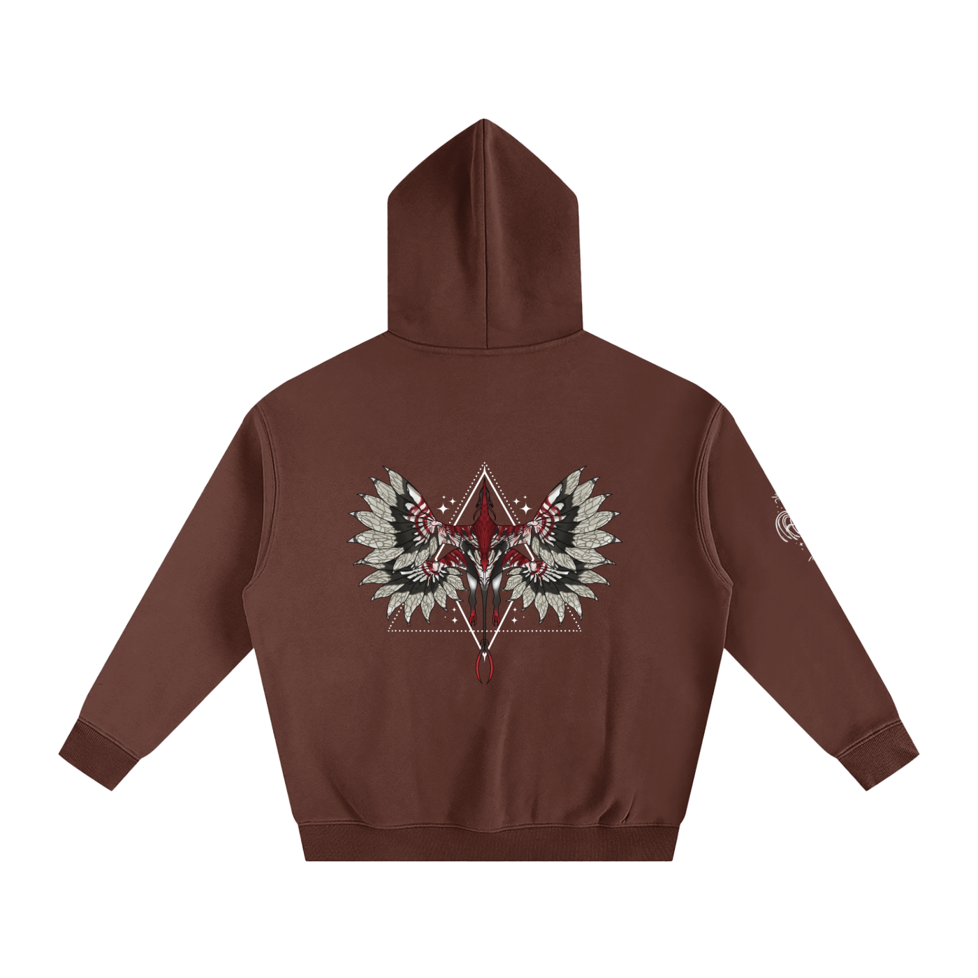 Beast Within The Shadows - Darker Colours ) Oversized Fleece Hoodie