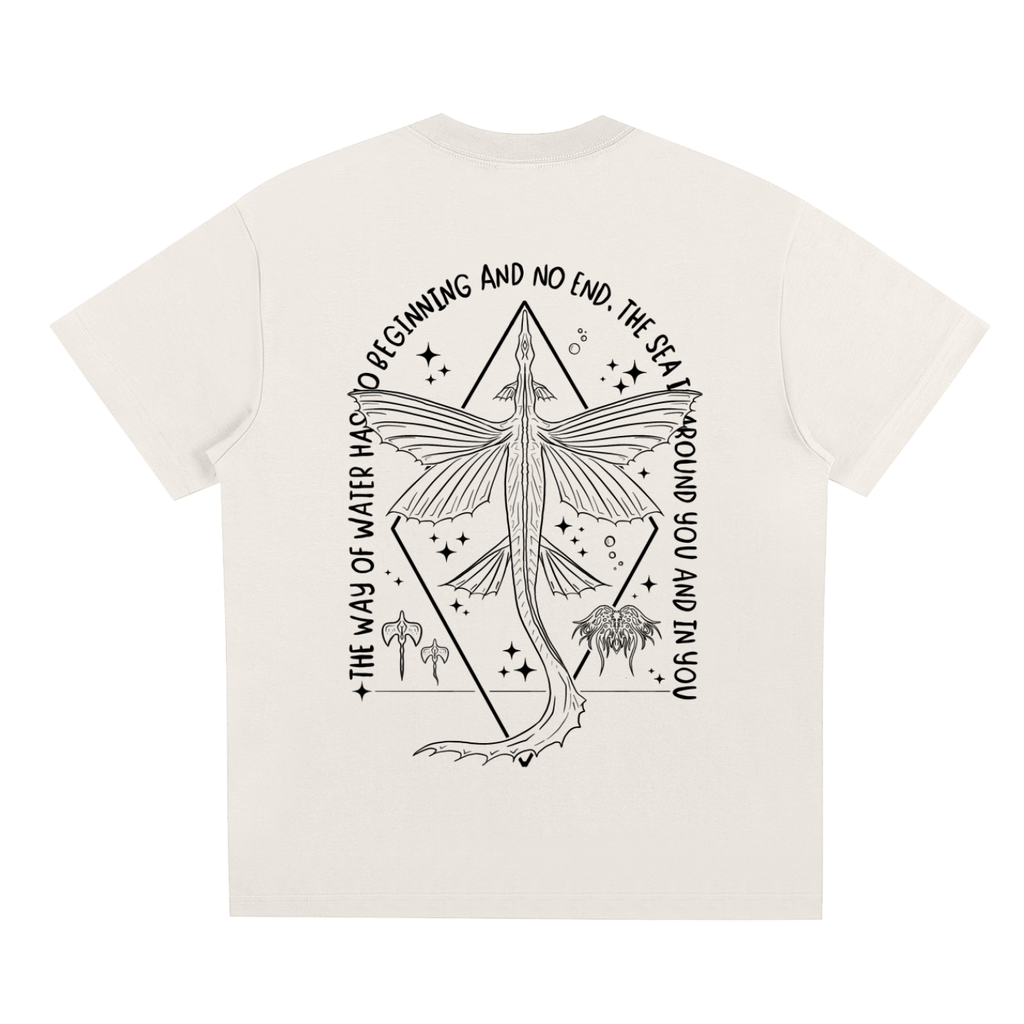 Ocean wings - ( Darker Design ) Quick-Dry Cooling T-Shirt