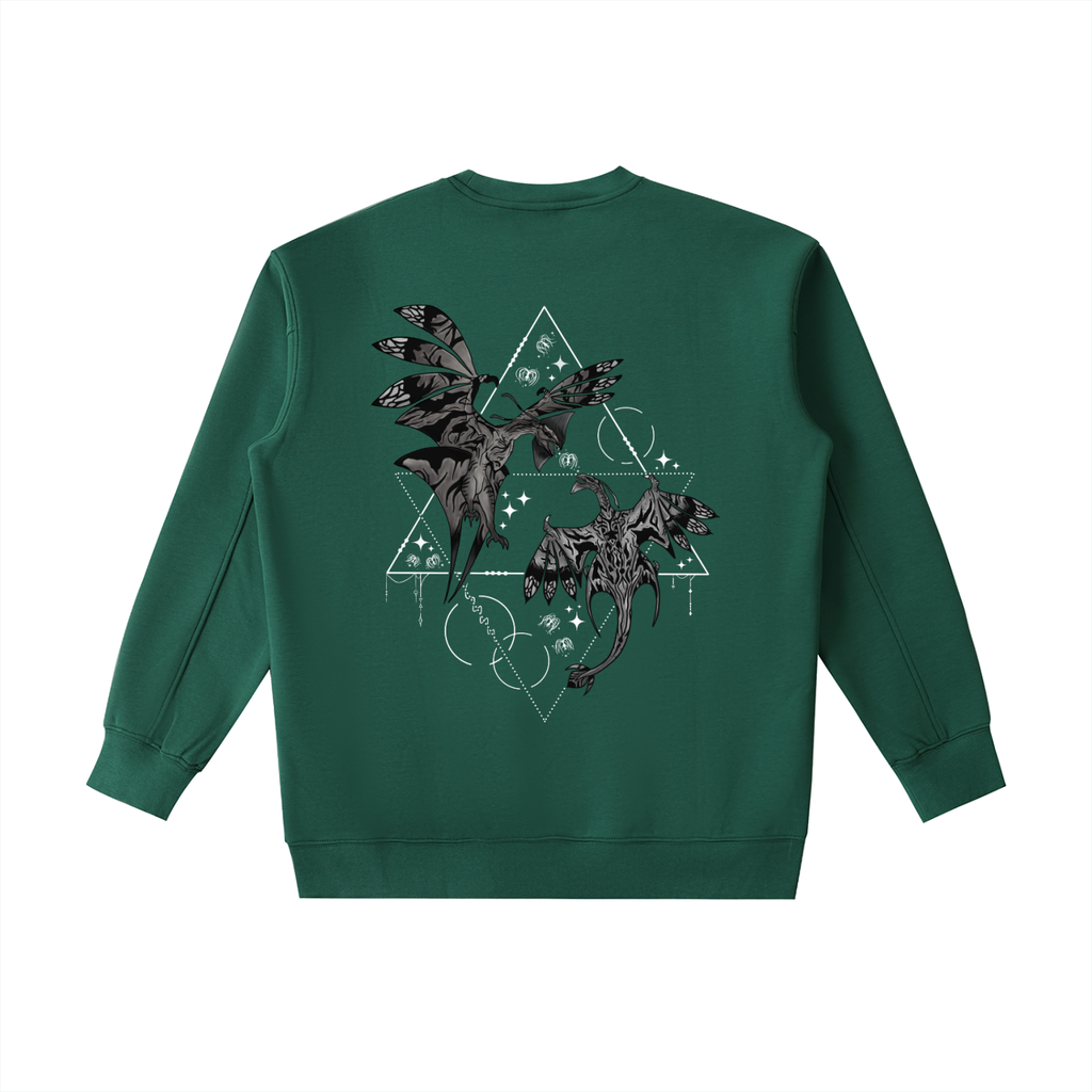 Wings of the first bond - ( Lighter design B&W ) Essential Heavyweight Crewneck Sweatshirt