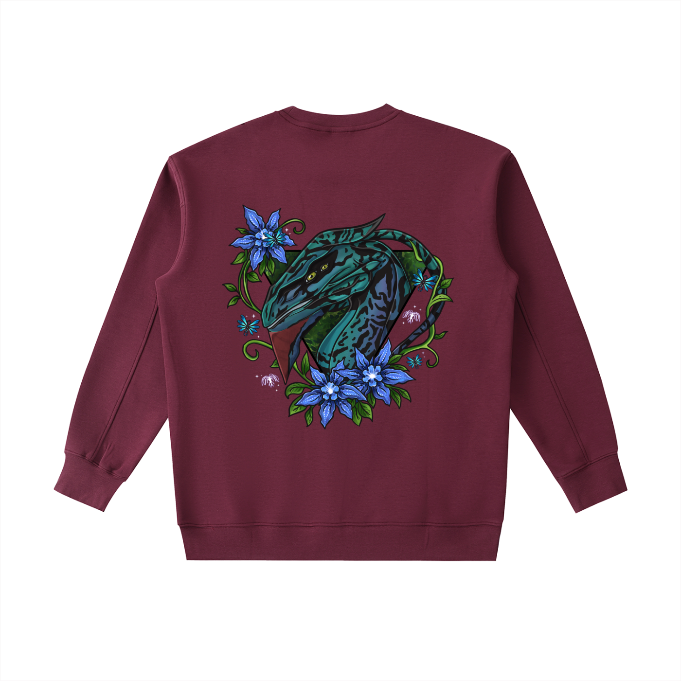 Spirit of the banshee - ( Blue ) Essential Heavyweight Crewneck Sweatshirt