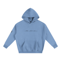 Aerial Convergence - lighter colours ) Oversized Fleece Hoodie