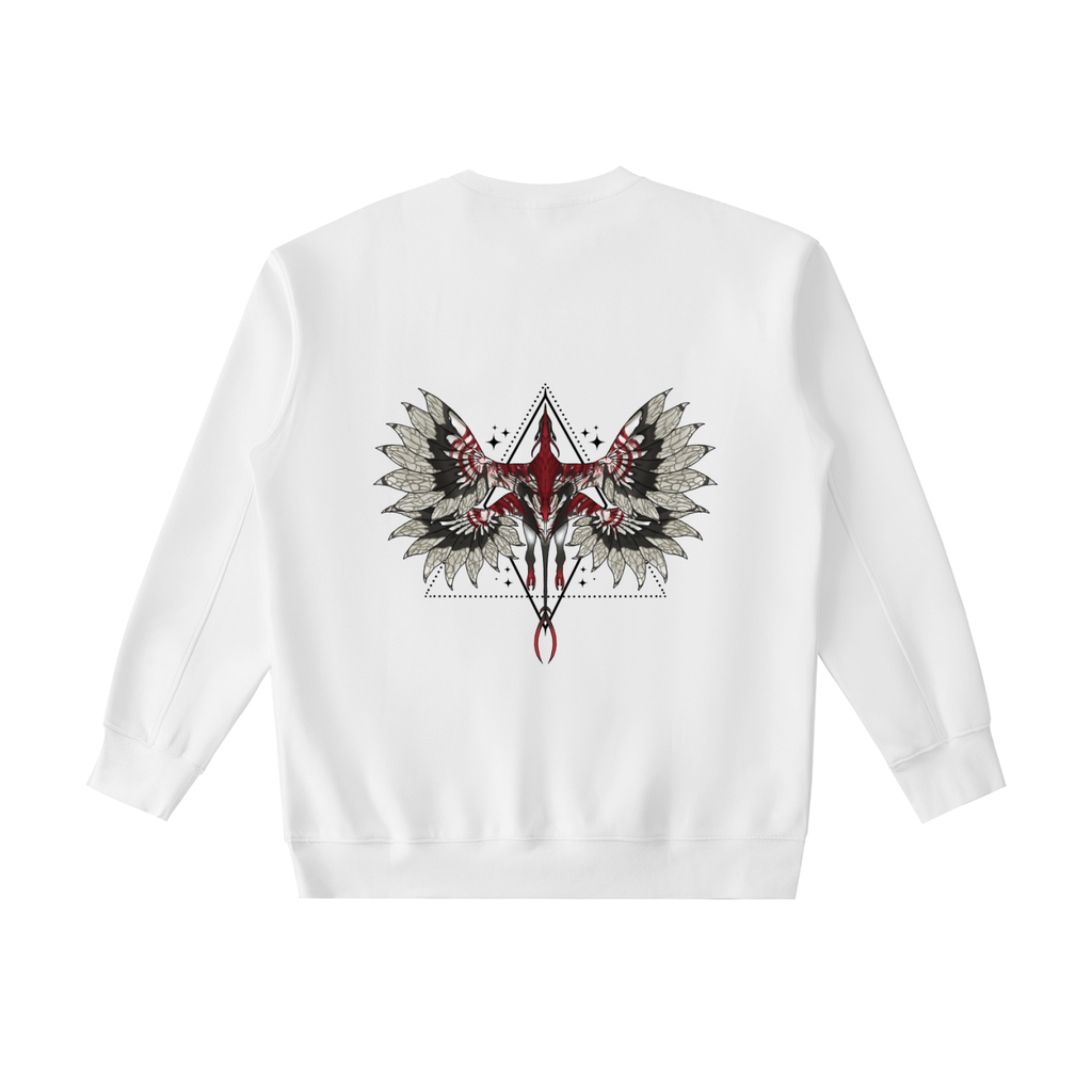 Beast Within The Shadow - ( darker design ) Essential heavyweight Crewneck sweatshirt