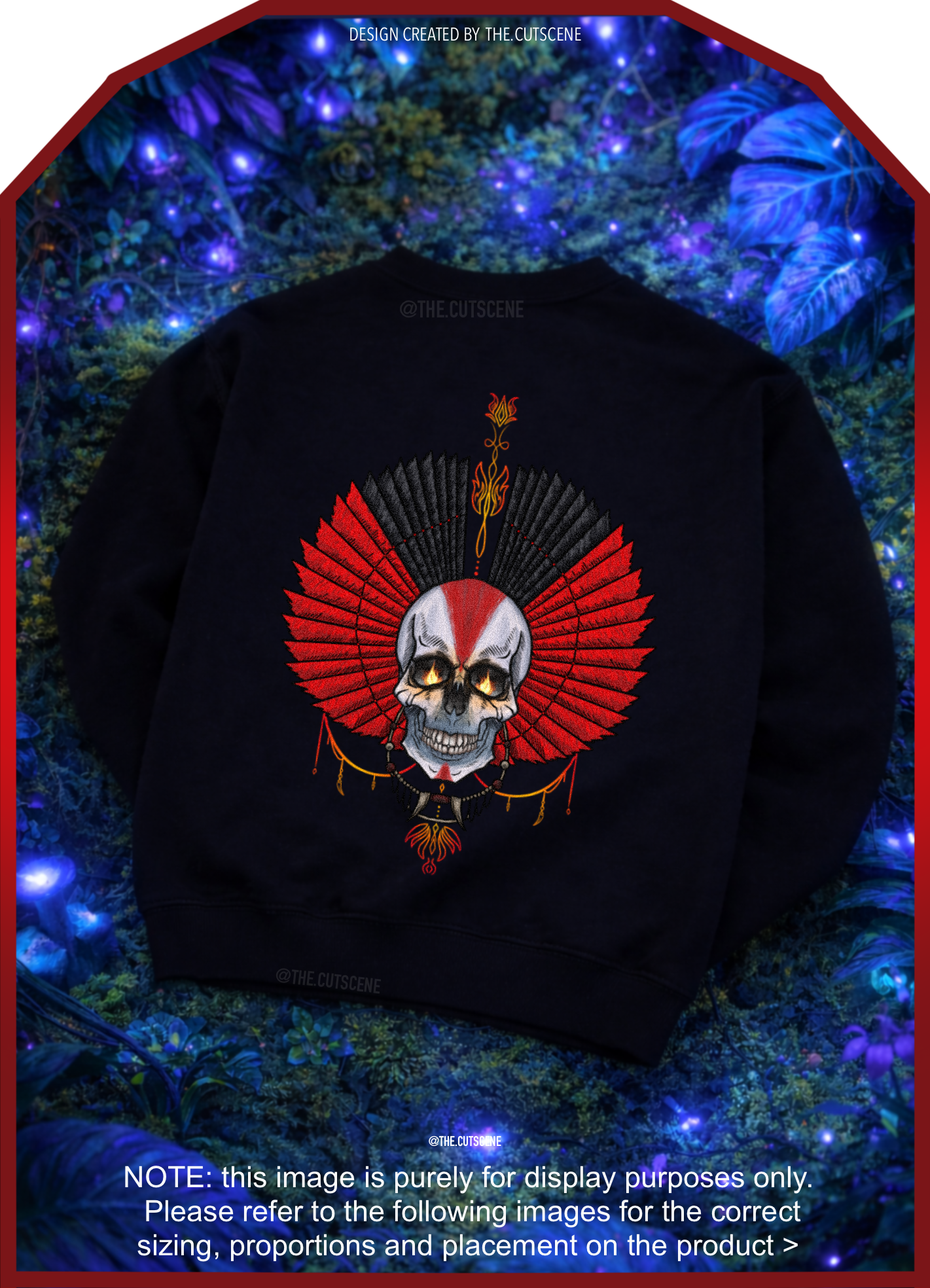 LIMITED EDITION: Fire Goddess Essential Heavyweight Crewneck Sweatshirt