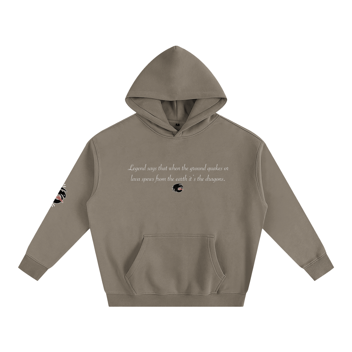 Midnight Bond - Oversize Fleeced Hoodie