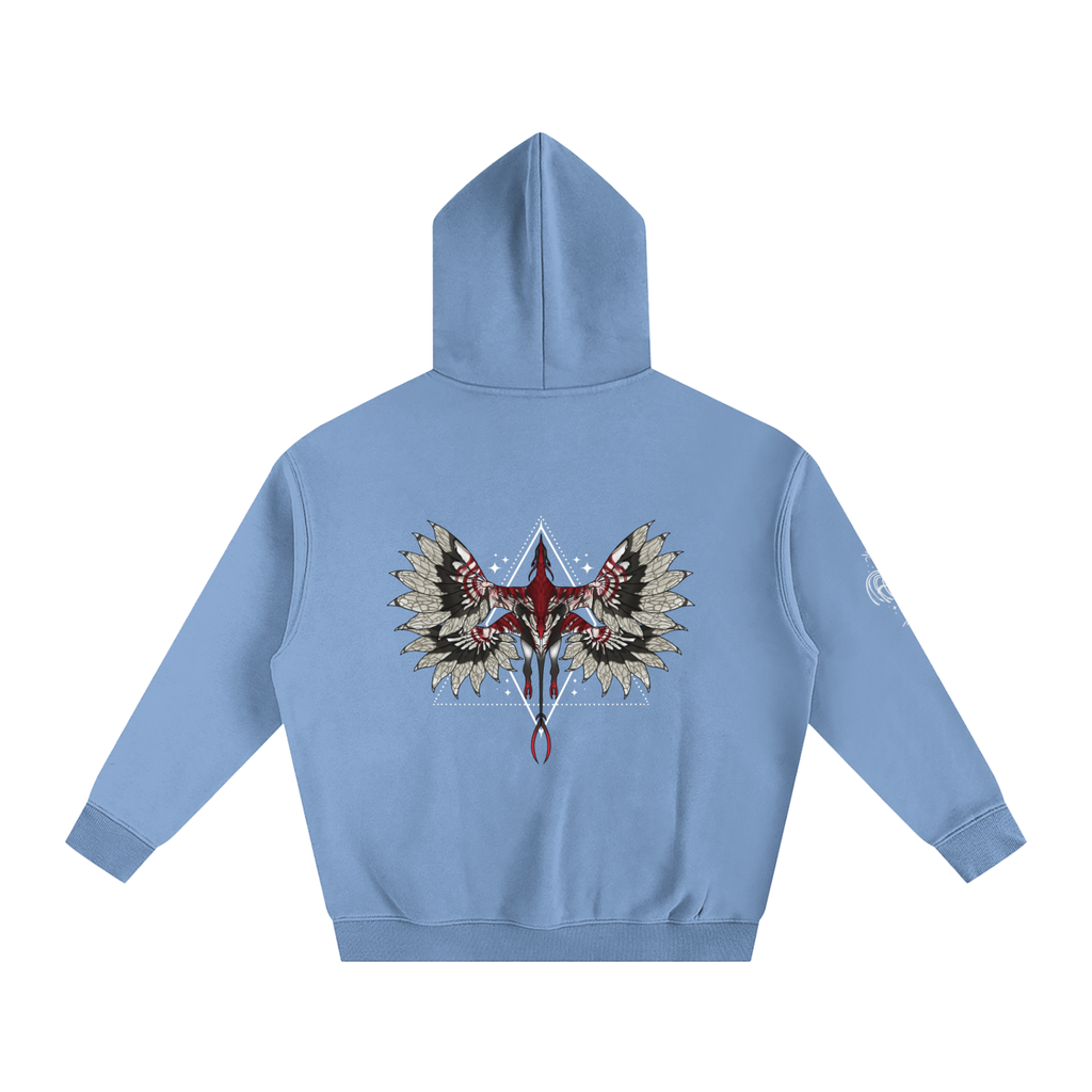 Beast Within The Shadows - Darker Colours ) Oversized Fleece Hoodie