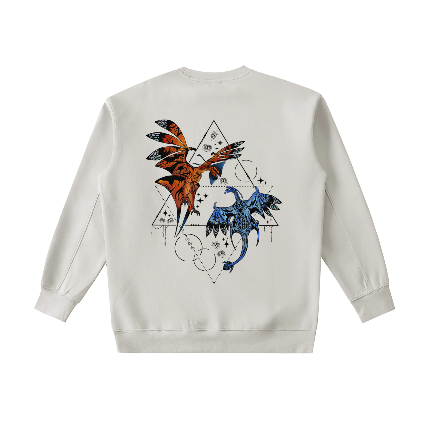 Wings of the first bond - ( Darker design ) Essential Heavyweight Crewneck Sweatshirt