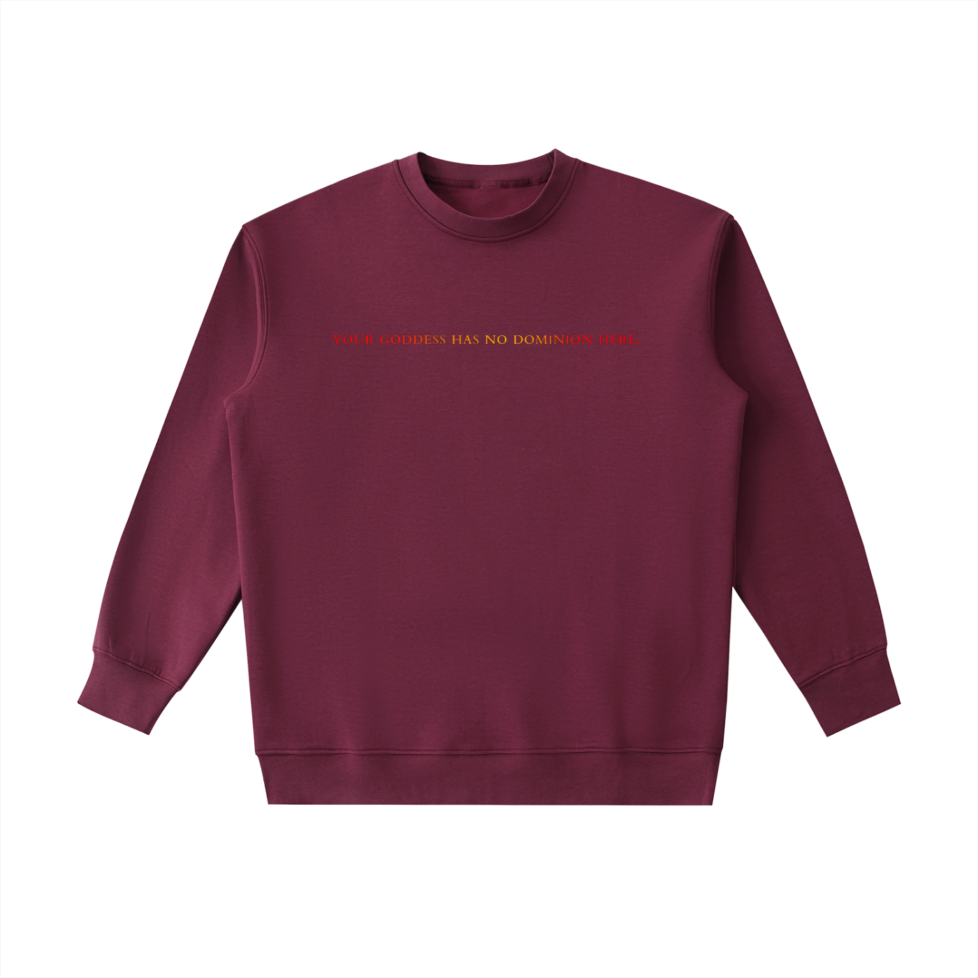 LIMITED EDITION: Fire Goddess Essential Heavyweight Crewneck Sweatshirt
