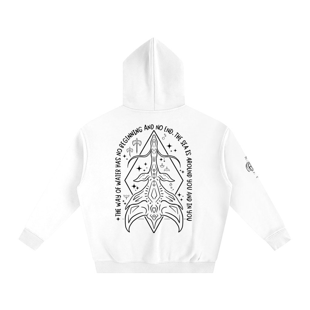 First Bond - Lighter Colours ) Oversized Fleece Hoodie
