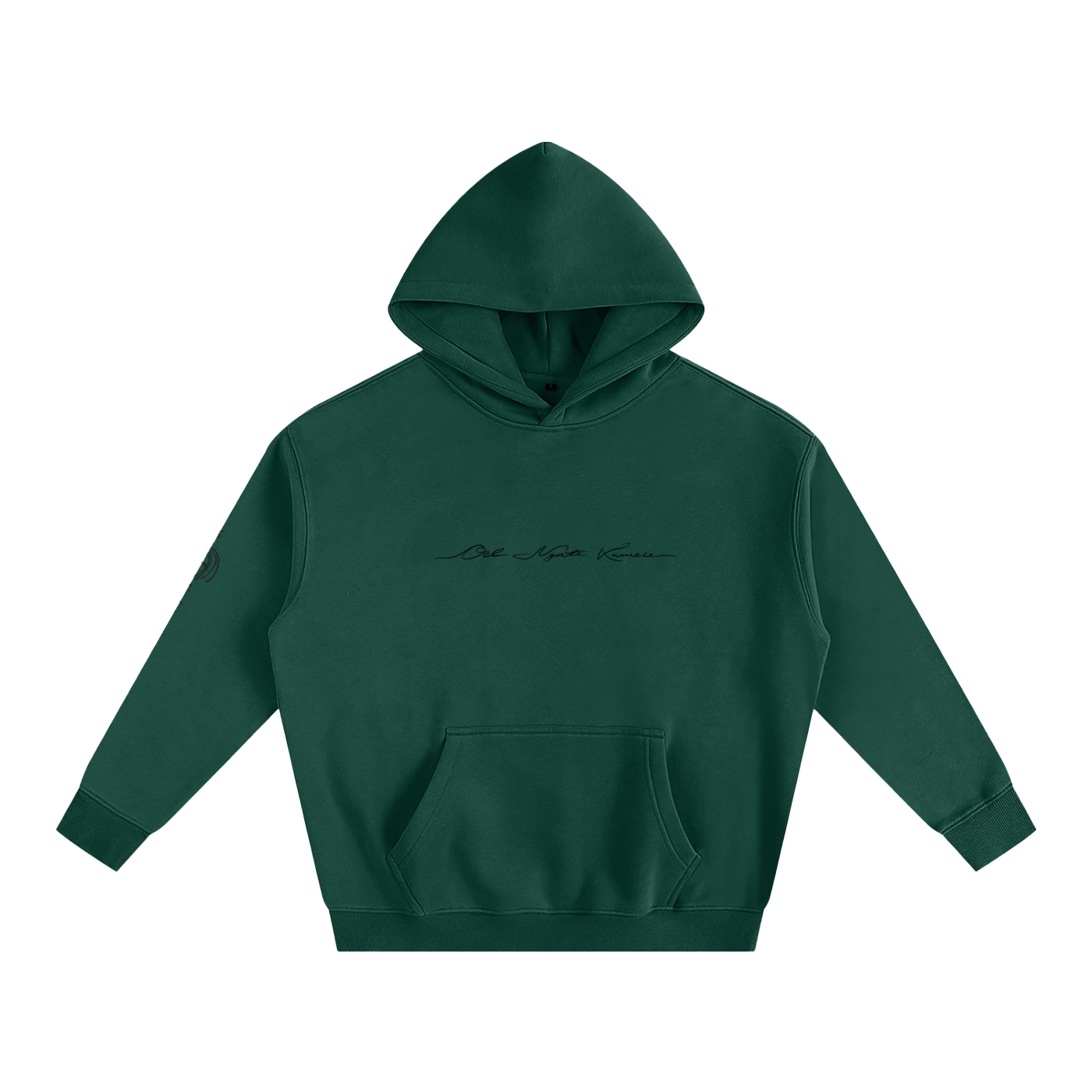 Echo Of The First Beast (BLACK&WHITE) - Lighter Colours ) Oversized Fleece Hoodie