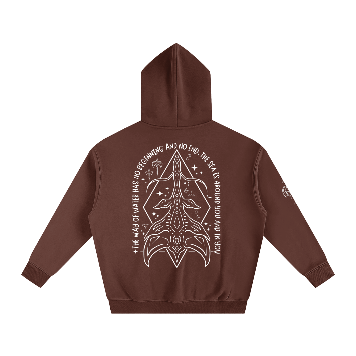 First Bond - Darker Colours ) Oversized Fleece Hoodie