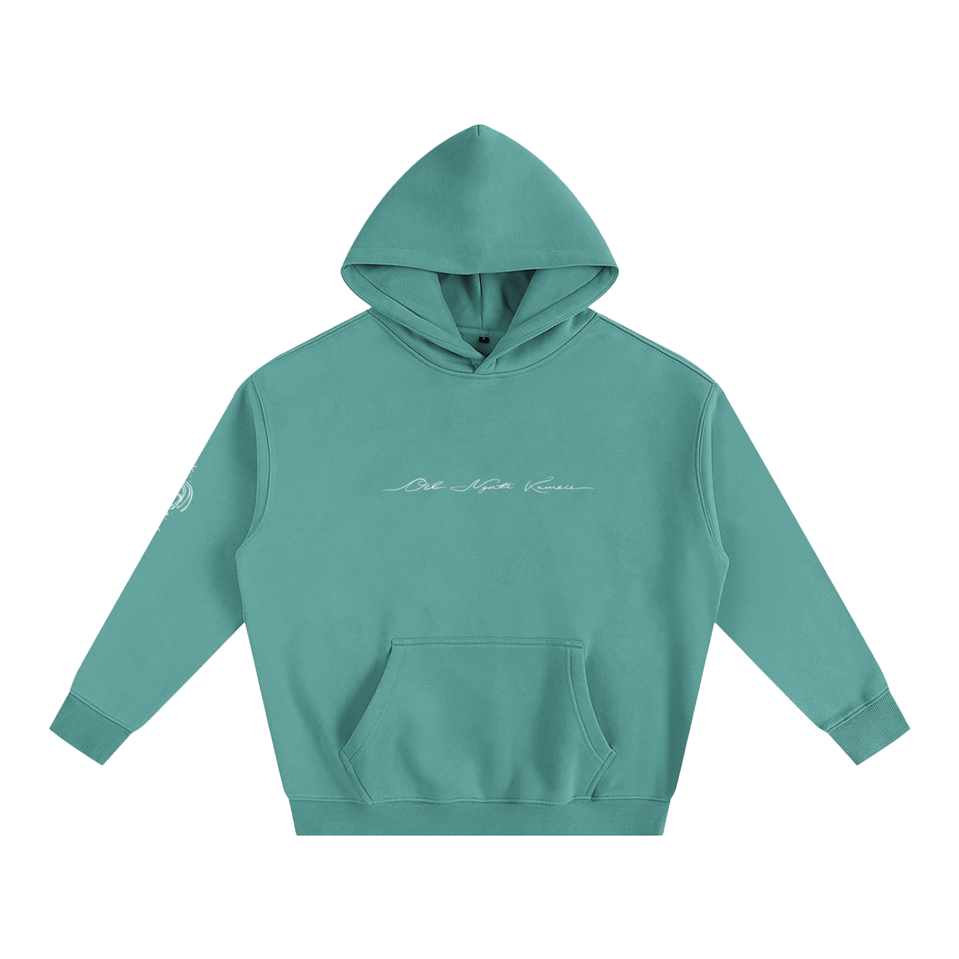 Spirit of the banshee - ( green ) - oversized fleece hoodie