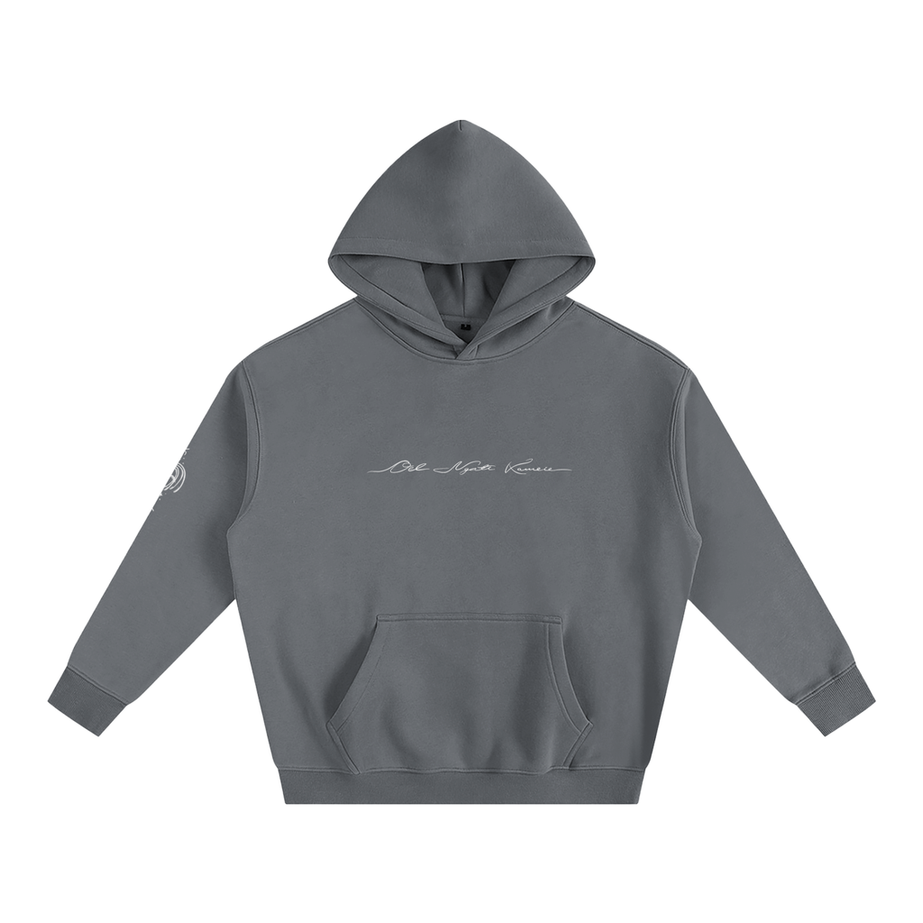 Ocean Wings - Darker Colours ) Oversized Fleece Hoodie