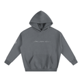 Ocean Wings - Darker Colours ) Oversized Fleece Hoodie
