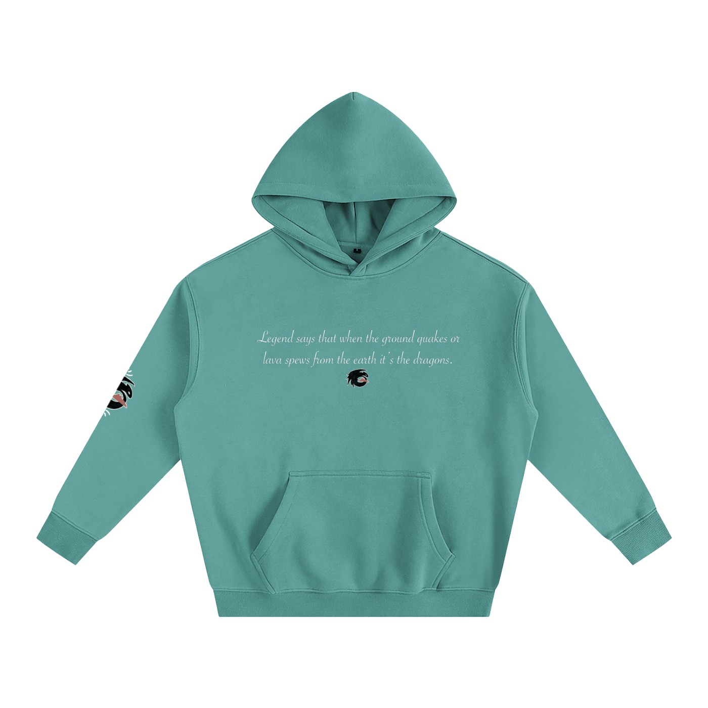 Midnight Bond - Oversize Fleeced Hoodie