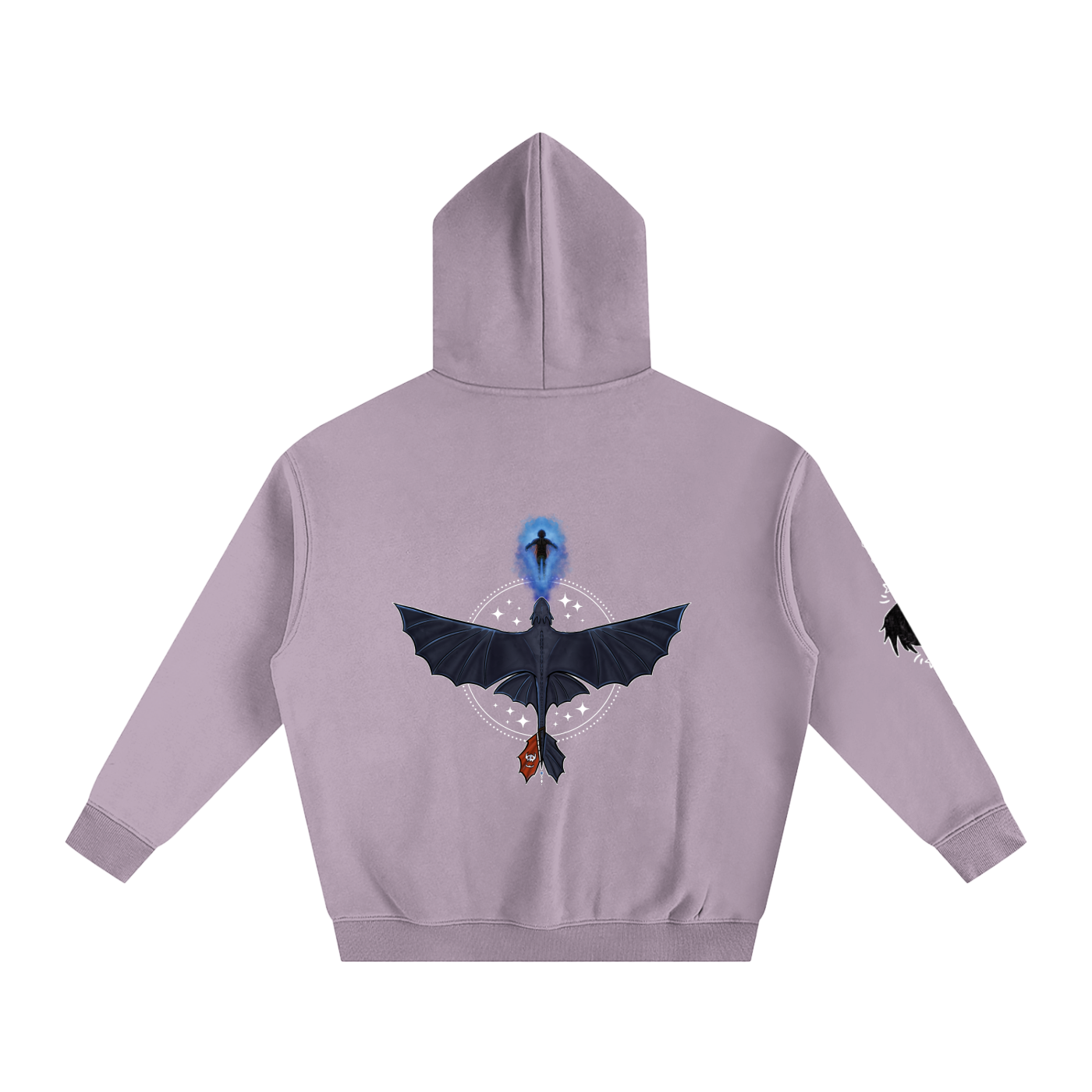 Midnight Bond - Oversize Fleeced Hoodie