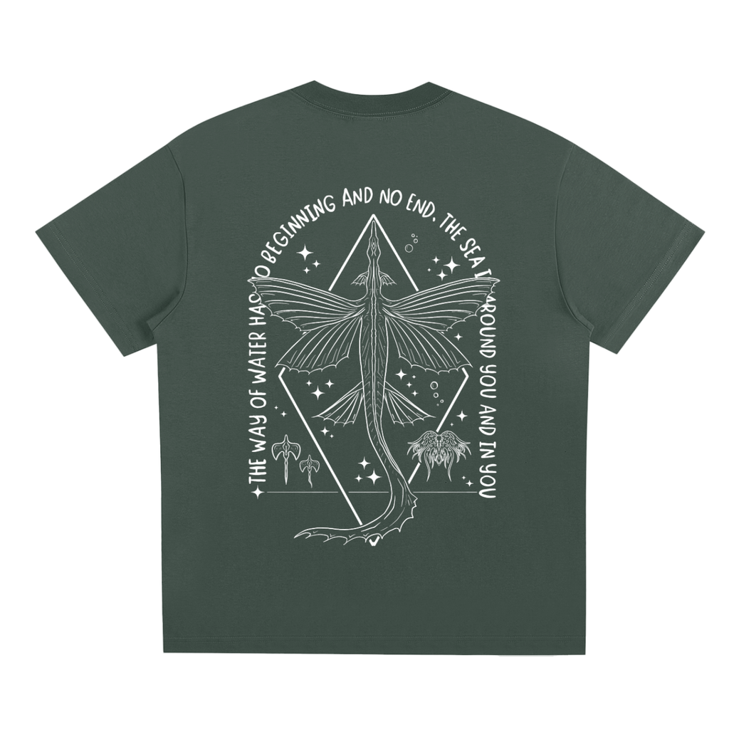Ocean wings - ( Lighter Design ) Quick-Dry Cooling T-Shirt