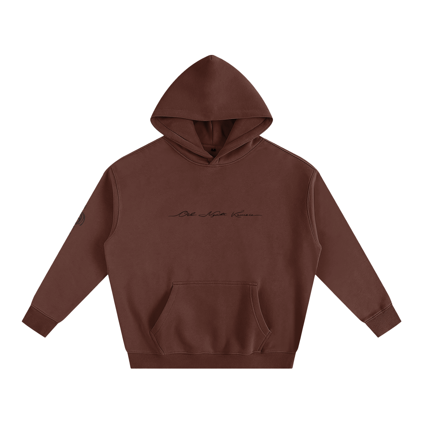 Echo Of The First Beast  - Lighter Colours ) Oversized Fleece Hoodie