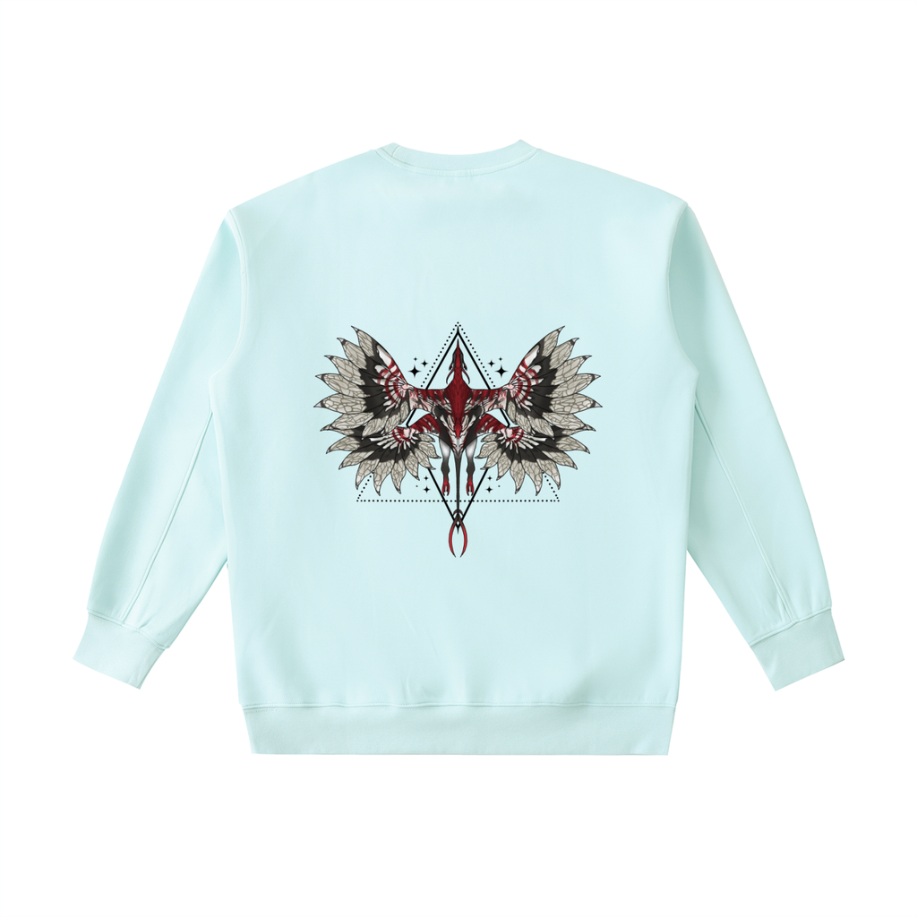Beast Within The Shadow - ( darker design ) Essential heavyweight Crewneck sweatshirt