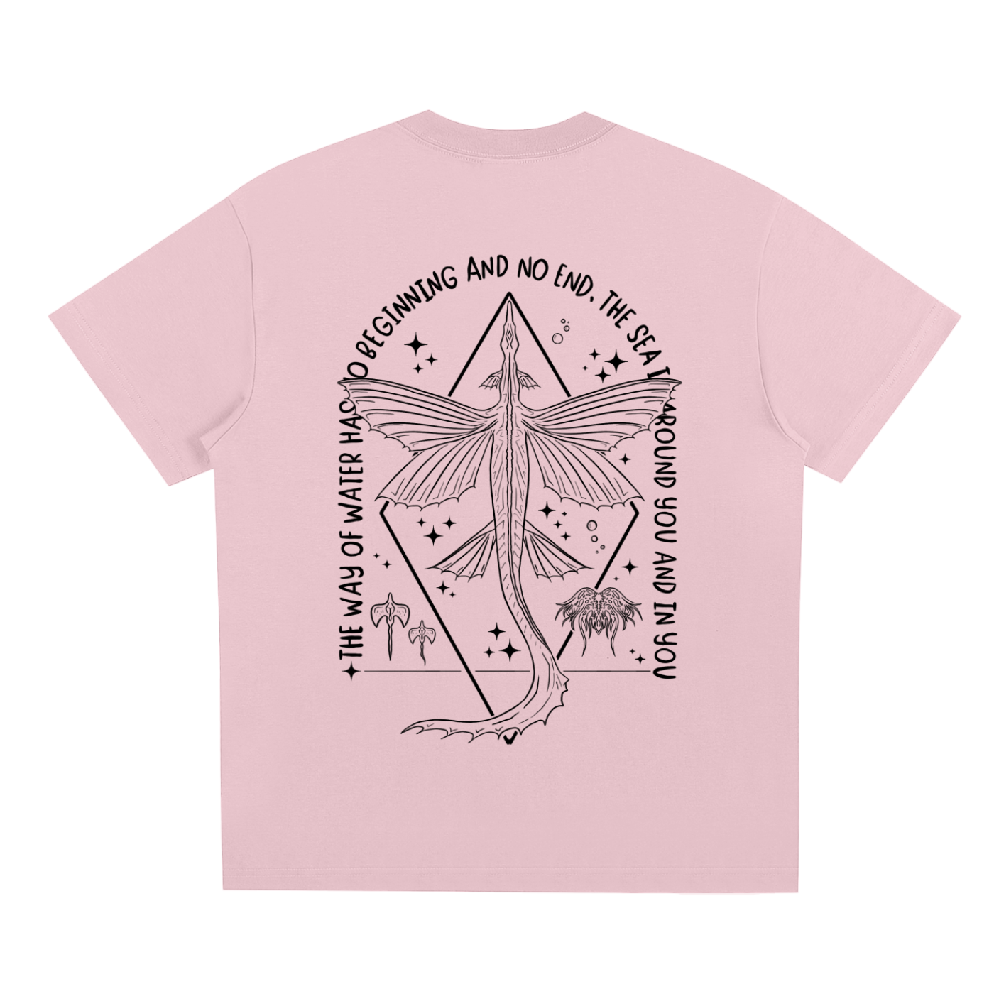 Ocean wings - ( Darker Design ) Quick-Dry Cooling T-Shirt