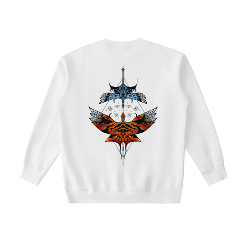 Aerial Convergence - ( darker Design)  Essential Heavyweight Crewneck Sweatshirt