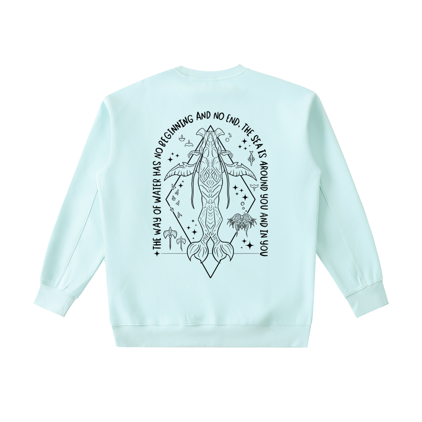 Spirit sibling - ( Darker design ) Essential Heavyweight Crewneck Sweatshirt