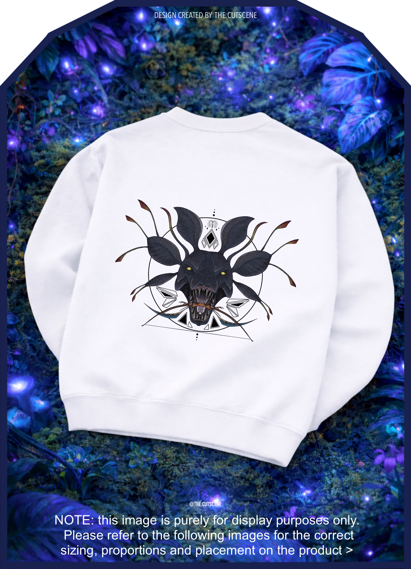Hunter of the forest - ( darker design ) Essential Heavyweight Crewneck Sweatshirt