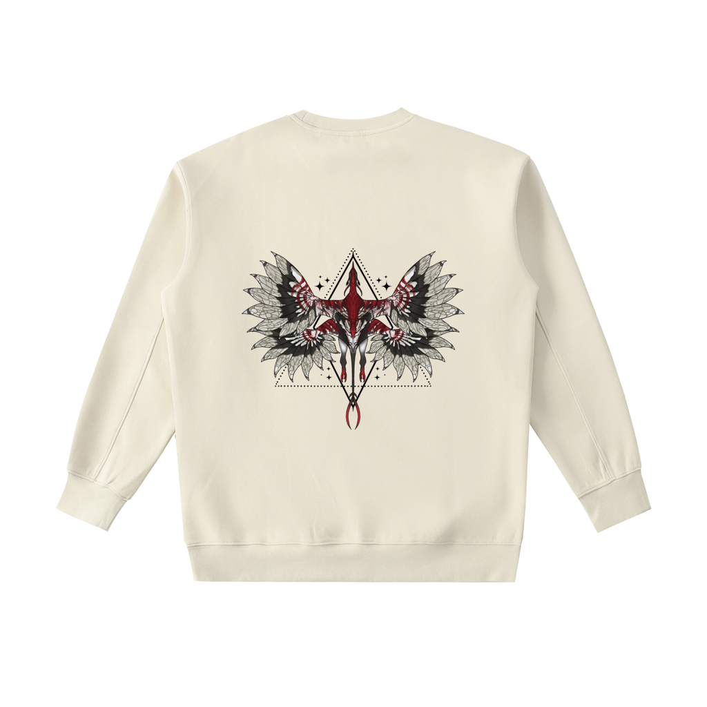 Beast Within The Shadow - ( darker design ) Essential heavyweight Crewneck sweatshirt