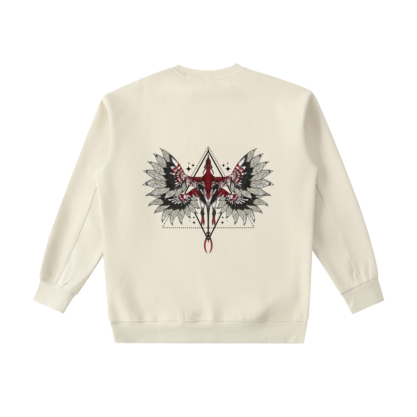 Beast Within The Shadow - ( darker design ) Essential heavyweight Crewneck sweatshirt
