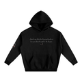 Midnight Bond - Oversize Fleeced Hoodie