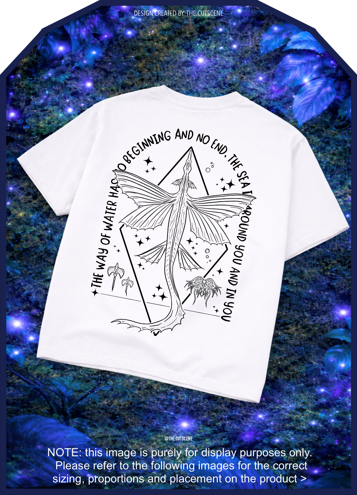 Ocean wings - ( Darker Design ) Quick-Dry Cooling T-Shirt
