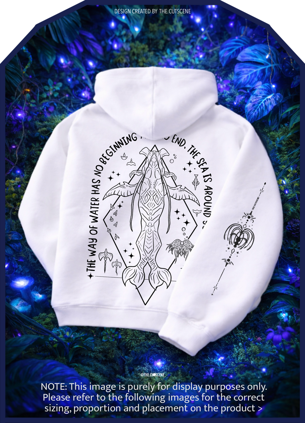 Spirit Sibling - Lighter Colours ) Oversized Fleece Hoodie