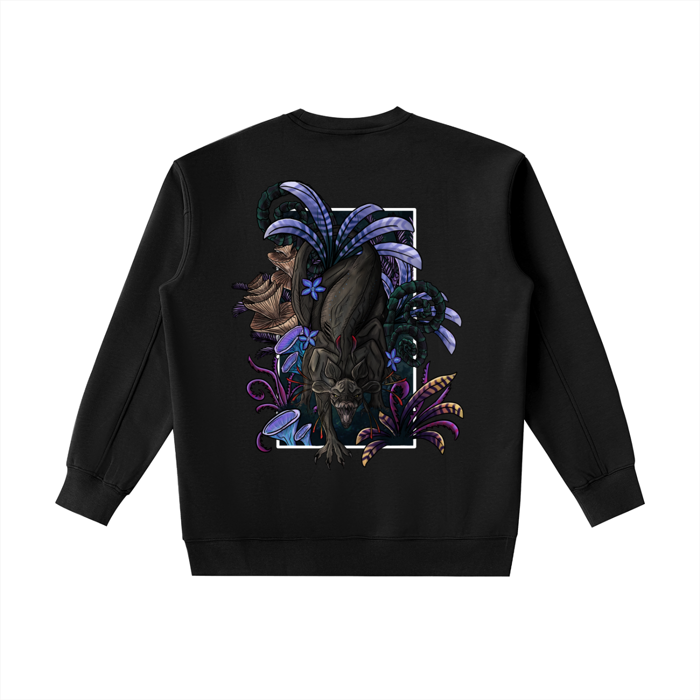 Echo of the first beast -( Lighter design ) Essential Heavyweight Crewneck Sweatshirt