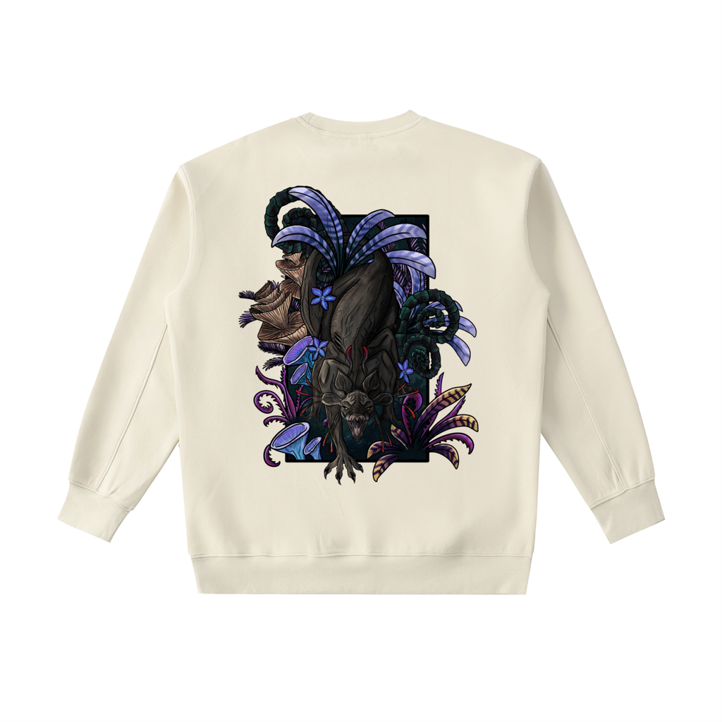 Echo of the first beast -( darker design ) Essential Heavyweight Crewneck Sweatshirt