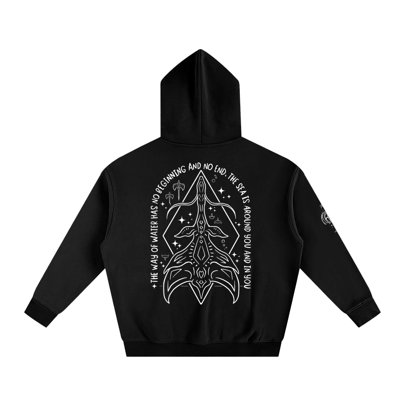 First Bond - Darker Colours ) Oversized Fleece Hoodie