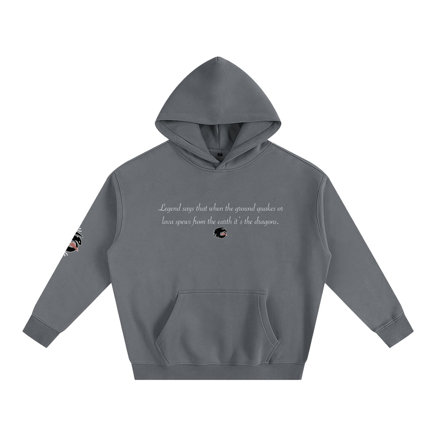 Midnight Bond - Oversize Fleeced Hoodie